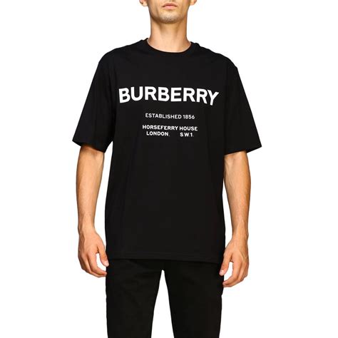 t-shirt burberry uomo outlet